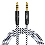 CableCreation 3.5mm Aux Cord, 10 Feet 3.5mm Male to Male Auxiliary Audio Cable Compatible with Headphones, iPods, iPhones, Home/Car Stereos & More, 3M