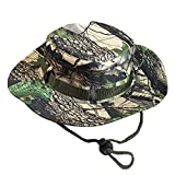 Boonie Hat, Fishing Hat, Military Tactical Sun Hats Safari Cap UPF 50+ for Men Women Head Wear, Hunting Fishing Outdoor Green