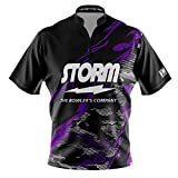 Logo Infusion Dye-Sublimated Bowling Jersey (Sash Collar) - I AM Bowling Fun Design 2007-ST - Storm (Men's XL)