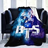 Kpop Merchandise Blanket Throw Blankets Bedding Super Soft Fuzz Flannel Comfortable for Bed Living Room Sofa All Season 50"x40"