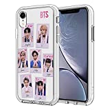 BTS Phone Case for iPhone 7 iPhone 8 iPhone SE, Cute Pattern iPhone 7 iPhone 8 iPhone SE Case for Men/Women/Girl/Boy, Soft TPU Cool Trendy Gift Cover Clear Case (BTS-6)