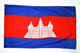 AZ FLAG Cambodia Flag 3' x 5' - Cambodian Flags 90 x 150 cm - Banner 3x5 ft Light Polyester