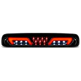 NUVISION LIGHTING Smoked Lens Red Super Bright LED Individual design Third Brake Light/High Mount Brake Light Compatible with 99-07 Silverado (3BL-ZTL-003-SM)