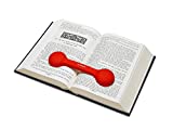 Bookmark/Weight-Page Holder-Holds Books Open and in Place-RED-by Superior Essentials