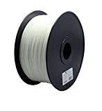 Polymaker Tough PC Filament 1.75mm White Polycarbonate Filament 1.75mm 3kg Spool - PolyMax PC Filament 3D Printer Polycarbonate Filament PC Max Improved Polycarbonate, Tough & High Heat Resistance