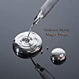 Gallium Metal 50g 100g Ga 99.99% Pure DIY Toy magican Prop Gift Syringe and Robot Mold (50g)