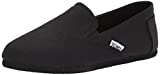 TOMS womens Redondo Loafer Flat, Black, 6.5 US