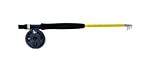 Eagle Claw PK66TF Pack-It Fly Combo, 6'6" Length, 1 Piece Telescopic. #3 Line Weight, Yellow Rod/Black Reel
