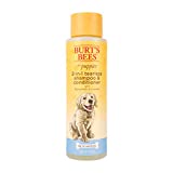 Burt's Bees for Puppies Natural Tearless 2 in 1 Shampoo and Conditioner | Made with Buttermilk and Linseed Oil | Best Tearless Puppy Shampoo for Gentle Skin and Coat | Made in USA, 16 Oz