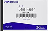 Fisher Scientific 11-996 Lens Paper, 4" L x 6" W (10.1 cm x 15.2 cm) (Pack of 12)