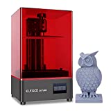 ELEGOO Saturn MSLA Photocuring 3D Printer with 8.9inch 4K Monochrome LCD Screen and Matrix UV LED Light Source Printing Size 192x120x200mm/7.55x4.72x7.87inch