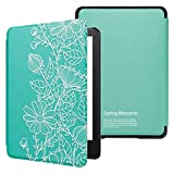 WALNEW Case for 6.8” Kindle Paperwhite 11th Generation 2021- Premium Lightweight PU Leather Book Cover with Auto Wake/Sleep for Amazon Kindle Paperwhite 2021 Signature Edition E-Reader, Mandala