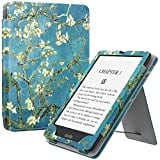 MoKo Case for 6.8" Kindle Paperwhite (11th Generation-2021) and Kindle Paperwhite Signature Edition, Slim PU Shell Cover Case with Auto-Wake/Sleep for Kindle Paperwhite 2021 E-Reader, Almond Blossom