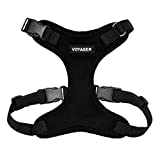 Voyager Step-in Lock Dog Harness - Adjustable Step-in Vest Harness for Small and Large Dogs - Black, X-Large, XL (Chest: 22 - 36") (217-BKB-XL)