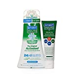 SmartMouth Original Activated Mouthwash & Premium Zinc Ion Toothpaste, Lasts 24 Hours, Mint