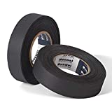 Maxwel Manufacturing Wire Harness Automotive Cloth Tape - 2 Rolls Strong Flexibility High Abrasion Resistance Adhesive Force Heavy Duty Wire Harness Tape for Automotive Insulation Wiring 3/4 in 82 FT