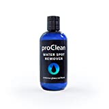 GlasWeld ProClean Hard Water Spot Remover Kit - 8 oz. Bottle with Applicator Pad | Mineral Deposit Remover for Glass, Metal, Fiberglass, Tile, Stovetops, Painted Surfaces, and More