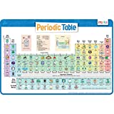 merka Kids Placemat Makes Great Educational Poster Non Slip Periodic Table of Elements Chemistry Learning Placemat for The Dining and Kitchen Table for Kids and Toddlers Ages 2-8