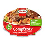 HORMEL COMPLEATS Beef Pot Roast Microwave Tray, 9 Ounces (Pack of 6)