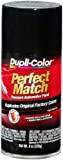 Dupli-Color EBUN01007 Universal Gloss Black Perfect Match Automotive Paint - 8 oz. Aerosol