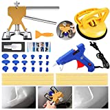 Longten 40 PCS Car Dent Puller Kits, Paintless Dent Repair Kits with Bridge Dent Puller Kit, Dent Removal Kit, Dent Removal Kit for Cars with Storage Bag