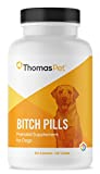 Thomas Pet Bitch Pills - Prenatal Supplement for Dogs - Supports Overall Health & Milk Production in Female Dogs - Vitamin Supplement That Supports Pregnancy & Nursing in Dogs - 120 Tablets