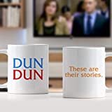 DUN DUN - Law and Order SVU Themed Mug - These are their stories.