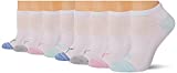 PUMA Women's 8 Pack Low Cut Socks, White, 9-11