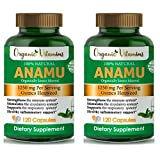 Organic Vitamins Anamu 1250mg 100% Organically Grown 240 Capsules Total Petiveria Allicea Guinea Hen Weed Vitamisan