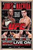 Pyramid America Official UFC 140 Jon Jones vs Lyoto Matchida Sports Cool Wall Decor Art Print Poster 12x18