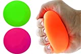 JA-RU Stretchy Ball (Pack of 2) and Bouncy Ball Set Soft Bounce Stress Ball Pull and Stretch | Item # 401-2p