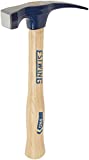 Estwing Bricklayer's/Mason's Hammer - 21 oz Masonary Tool with Forged Steel Head & Hickory Wood Handle - EW6-21BL