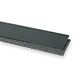 6 Inch Wide PVC 120 Cover One Side Black Conveyor Belt (5 Foot Length)