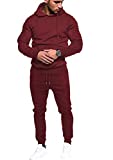 COOFANDY Men's Sweatsuit Set 2 Piece Hoodie Tracksuit Casual Jogging Athletic Suits Set