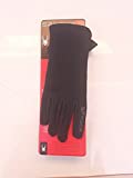 Spyder Leather Palm Black Gloves (Medium)