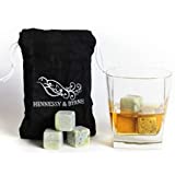 Whiskey Stones Gift Set Made in Ireland Connemara Marble Whiskey Chilling Stones Gift Set Whiskey Lovers Gifts for Men Whiskey Rocks Whiskey Stone Ireland Gifts Handcrafted in Co. Wicklow