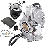 YFM350 Carburetor w/Intake Manifold for Yamaha Big Bear Warrior Wolverine Moto-4 YFM 350 Yfm350 ATV Quad 1987-1998