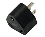 Conntek 14101 15A to TT-30R RV Plug Adapter , Black