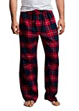 CYZ Men's 100% Cotton Super Soft Flannel Plaid Pajama Pants (XL, F17015)