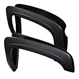 Spec-D Tuning 4PC Front + Rear Oe Style Black Fender Flares Compatible with Chevy Silverado 1500 LT LTZ WT LS Fleetside 69.3" Short Bed 2007-2013