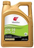 Idemitsu Full Synthetic 0W-16 Engine Oil SP/GF-6B - 5 Quart