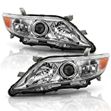 ACANII - For Replacement US Built Model 2010-2011 Toyota Camry Projector Headlights lamps Driver + Passenger Side