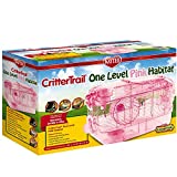 Kaytee CritterTrail Pink Habitat for Pet Mice, Dwarf Hamsters, Hamsters or Gerbils