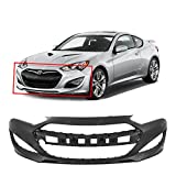 MBI AUTO - Primered, Front Bumper Cover for 2013-2015 Hyundai Genesis Coupe 2 Door 13-15, HY1000197