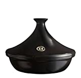 Emile Henry Made In France Flame Tagine, 2.1 quart, Charcoal
