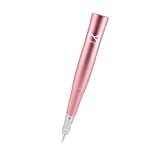 Arrow Wireless Permanent Makeup Tattoo Machine By Mellie Microblading - Powder Brows - Shading - Microshading - Brow Machine Compatible with M3 or Intelli Needle Cartridge (Machine, Pink)