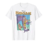 Disney Hercules Hydra Battle Retro Graphic T-Shirt T-Shirt
