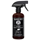 Grandpa Gus's Double-Potent Rodent Repellent Spray; Peppermint & Cinnamon Oil, Prevents Mouse/Rats from Nesting, Chewing Wiring in Home/Shop/RV, Machinery, Stored Vehicles, Boat/Car Storage, 16 Fl Oz