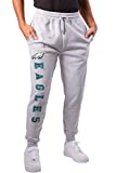 Ulta Game NFL Philadelphia Eagles Mens Active Basic Jogger Fleece Pants, Heather Gray 19, Medium