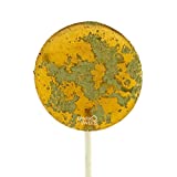 Sparko Sweets 100% Hemp Oil Infused Honey Matcha Natural Pops Lollipops, No Corn Syrup, No Artificial Ingredients, Handcrafted in USA, 6 Pieces